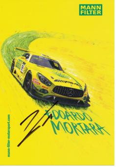 Edoardo Mortara  Mercedes Auto Motorsport 15 x 21 cm Autogrammkarte  original signiert 