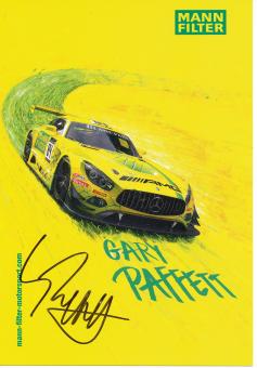 Gary Paffett  Mercedes Auto Motorsport 15 x 21 cm Autogrammkarte  original signiert 