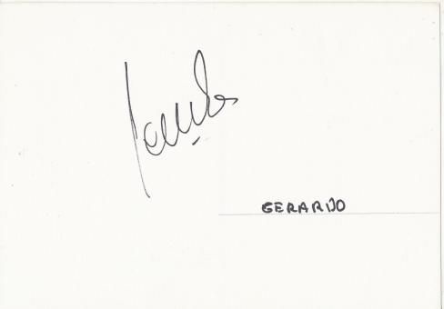 Gerardo Miranda  Uruguay   Fußball Autogramm Karte  original signiert 