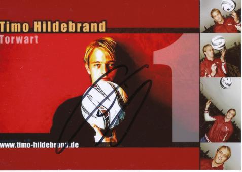 Timo Hildebrand  VFB Stuttgart  Fußball Autogramm Foto original signiert 