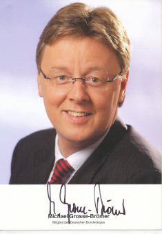 Michael Grosse Brömer  CDU  Politik  Autogrammkarte original signiert 
