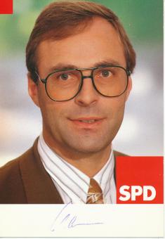 Volker Neumann  SPD  Politik  Autogrammkarte original signiert 