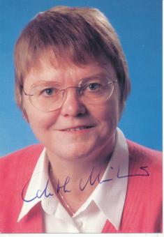 Edith Niehuis  SPD  Politik  Autogrammkarte original signiert 