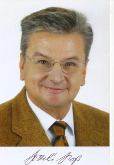 Joachim Poß  SPD  Politik  Autogramm Foto original signiert 