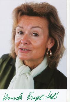 Ursula Engelen Käfer  SPD  Politik  Autogramm Foto original signiert 