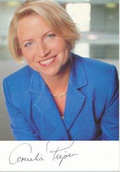 Cornelia Pieper  FDP  Politik  Autogrammkarte original signiert 