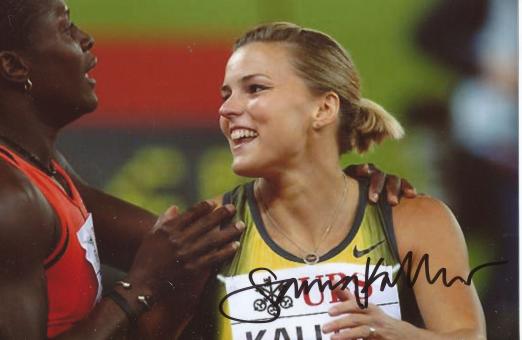 Susanna Kallar  Schweden  Leichtathletik  Autogramm Foto original signiert 