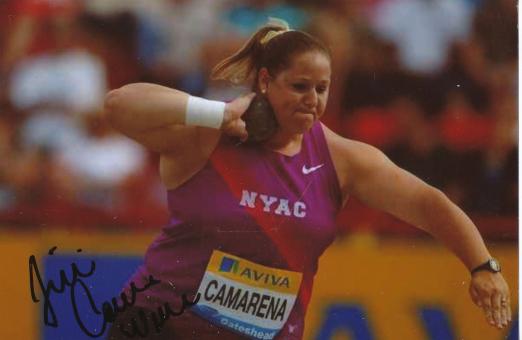 Jillian Camarena  USA  Leichtathletik  Autogramm Foto original signiert 