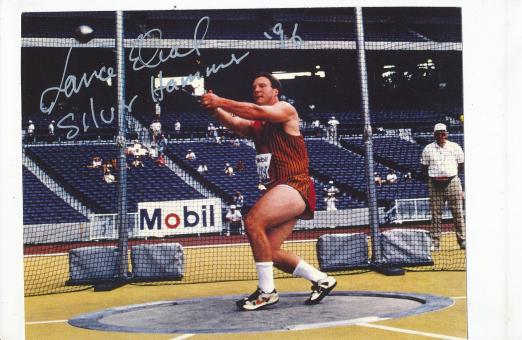 Lance Deal  USA  Leichtathletik  Autogramm Foto original signiert 