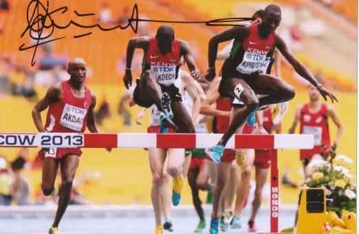 Conseslus Kipruto  Kenia  Leichtathletik  Autogramm Foto original signiert 