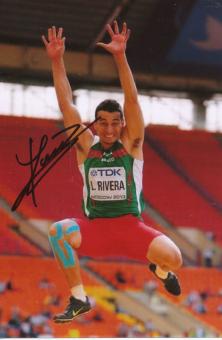 Luis Rivera  Mexico  Leichtathletik  Autogramm Foto original signiert 
