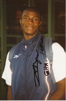 Aziz Zakari  Ghana  Leichtathletik  Autogramm Foto original signiert 