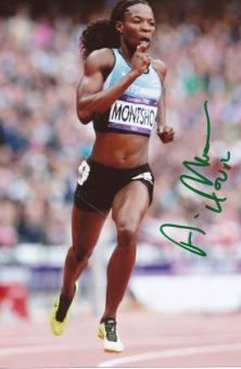 Amantle Montsho  Botswana  Leichtathletik  Autogramm Foto original signiert 
