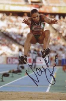 Naide Gomes  Portugal  Leichtathletik  Autogramm Foto original signiert 