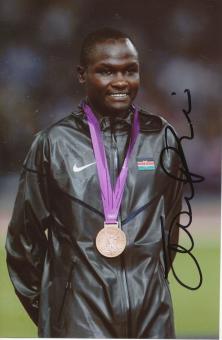Thomas Longosiwa  Kenia  Leichtathletik  Autogramm Foto original signiert 