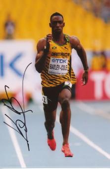 Kemar Bailey Cole  Jamaika  Leichtathletik  Autogramm Foto original signiert 
