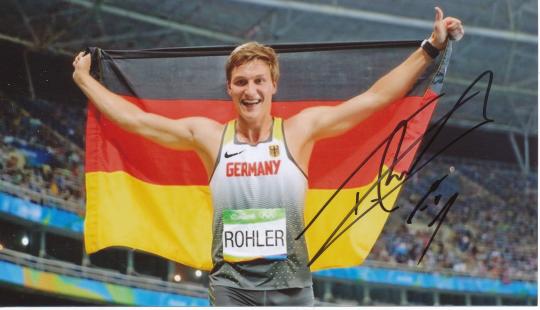 Thomas Roehler  Leichtathletik  Autogramm Foto original signiert 