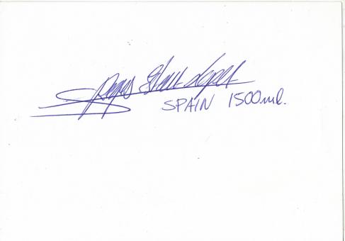 Reyes Estevez  Spanien  Leichtathletik Autogramm Karte original signiert 