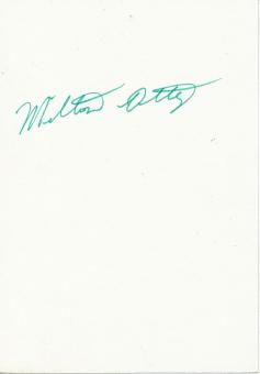 Milton Ottey  Kanada  Leichtathletik Autogramm Karte original signiert 