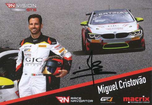 Miguel Cristovao  Alfa Romeo   Auto Motorsport  Autogrammkarte original signiert 