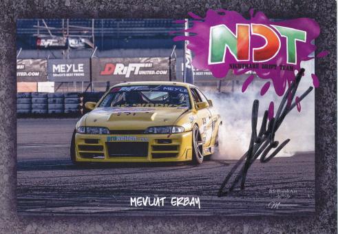 Mevlut Erbay   Auto Motorsport  Autogrammkarte original signiert 
