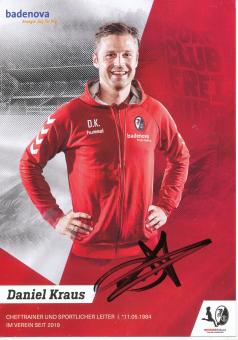 Daniel Kraus  SC Freiburg  Frauen Fußball Autogrammkarte original signiert 