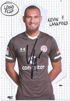 Kevin Lankford  2019/2020  FC St. Pauli  Fußball Autogrammkarte original signiert 