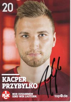 Kacper Przybylko  2016/2017  FC Kaiserslautern  Fußball Autogrammkarte original signiert 