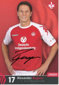 Alexander Bugera  2008/2009  FC Kaiserslautern  Fußball Autogrammkarte original signiert 