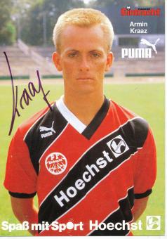 Armin Kraatz  Eintracht Frankfurt  Fußball Autogrammkarte original signiert 