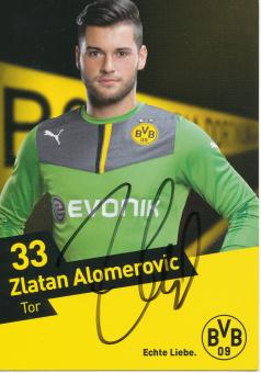 Zlatan Alomerovic  2014/2015  Borussia Dortmund  Fußball Autogrammkarte original signiert 