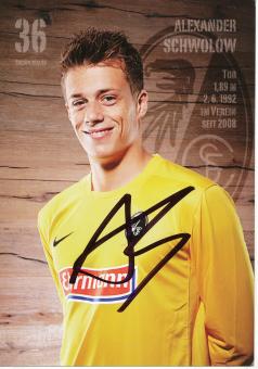 Alexander Schwolow  2012/2013  SC Freiburg  Fußball Autogrammkarte original signiert 