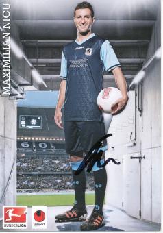 Maximilian Nicu  2012/2013    1860 München  Fußball Autogrammkarte original signiert 