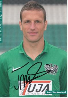 Jens Truckenbrod  2011/2012  SC Preußen Münster   Fußball Autogrammkarte original signiert 
