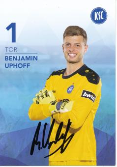 Benjamin Uphoff  2017/2018  Karlsruher SC  Fußball Autogrammkarte original signiert 