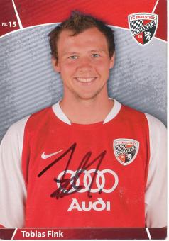 Tobias Fink  2008/2009  FC Ingolstadt  Fußball Autogrammkarte original signiert 