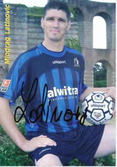 Mlodrag Latinovic  SV Eintracht Trier  Fußball Autogrammkarte original signiert 