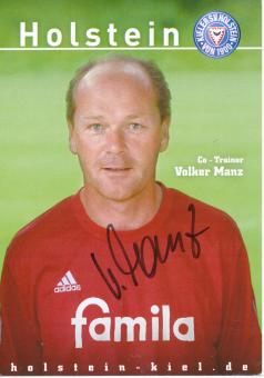Volker Manz  Holstein Kiel  Fußball Autogrammkarte original signiert 