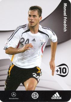 Manuel Friedrich  DFB Nationalteam  Fußball Autogrammkarte 