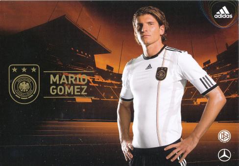 Mario Gomez  DFB Nationalteam  Fußball Autogrammkarte 