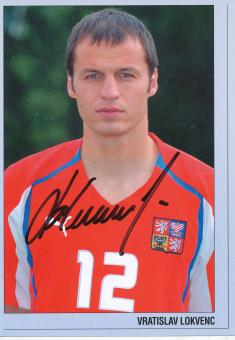 Vratislav Lokvenc  Tschechien  Fußball Autogrammkarte  original signiert 
