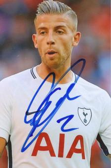 Toby Alderweireld  Tottenham Hotspurs  Fußball Autogramm Foto original signiert 