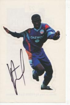 Jonathan Akpoborie  FC Hansa Rostock  1997/1998  Panini Bundesliga Sticker original signiert 
