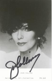Joan Collins  Film & TV  Autogrammkarte original signiert 