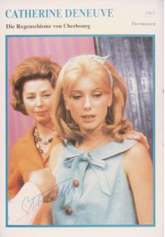 Catherine Deneuve  Film & TV  Autogramm Foto original signiert 