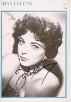 Joan Collins  Film & TV  Autogramm Foto original signiert 
