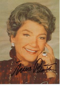 Anne Baxter † 1985  Film & TV  Autogramm Foto original signiert 