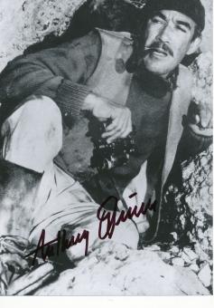 Anthony Quinn  † 2001  Film & TV  Autogramm Foto original signiert 