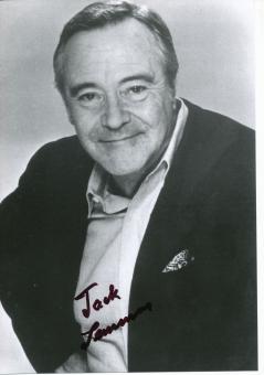 Jack Lemmon † 2001  Film & TV  Autogramm Foto original signiert 