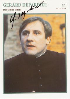 Gerard Depardieu  Film & TV  Autogramm Foto original signiert 